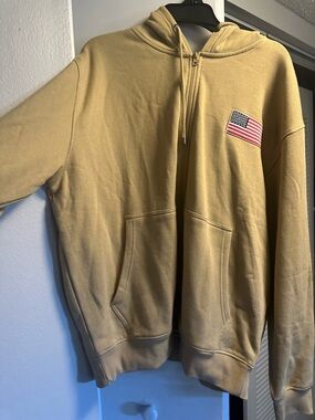 The Bradford Exchange Tan Hoodie with Branded Label